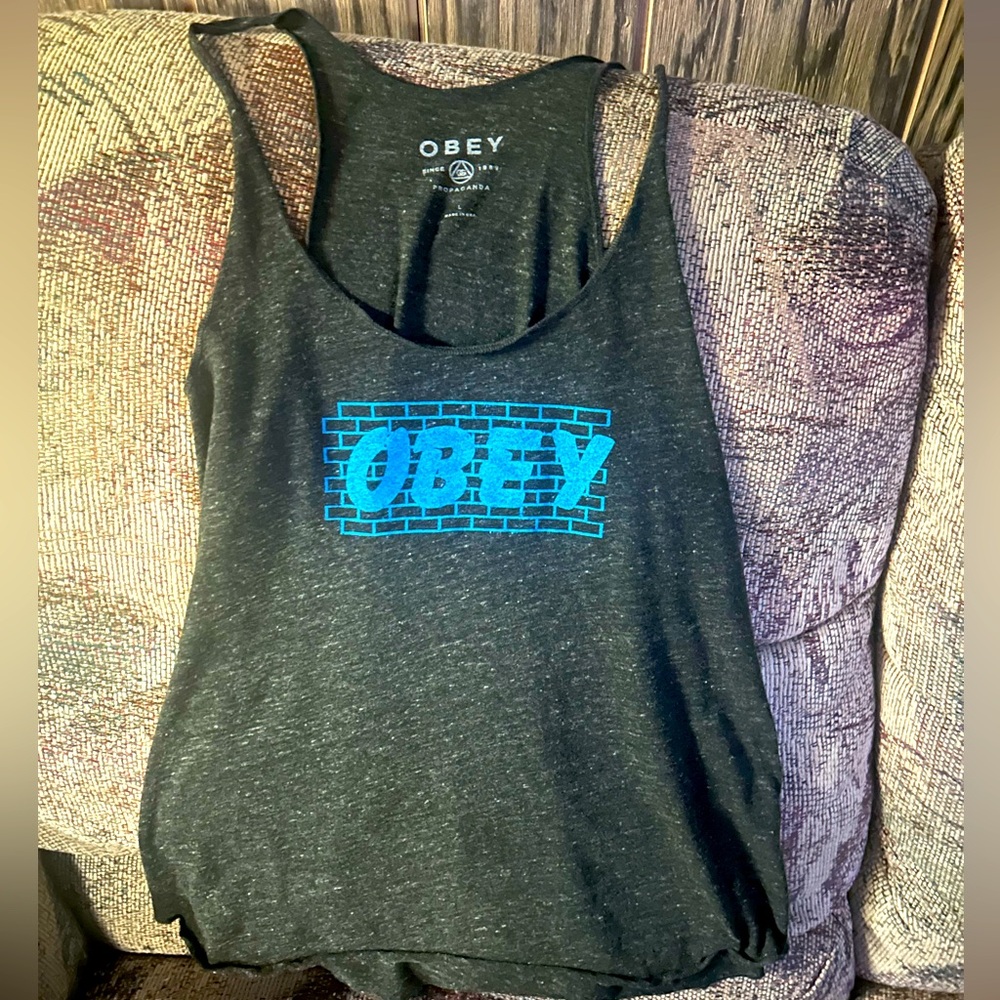 Obey Clothing Women’s Large Tank Top